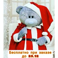 Поздравление новогоднего Мишки Тедди